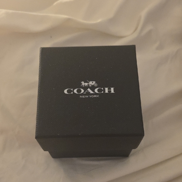NWT, Coach Gold Watch with Black Packaging main image 6
